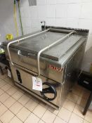 Still stainless steel, gas fired deep fat fryer, model: BR9-4G, serial no: 0586 HD012, approx