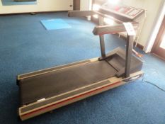 Life Fitness 9100HR running machine, serial no: 343765, 240v