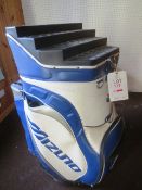 Mizuno oversized golf bag display rack