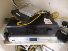 Sony TA-F248E Amp and dual burn CD recorder