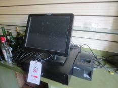 Partner SP-630Q touch screen POS system, with cash drawer and receipt printer, 240v