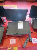 Two LG Flatron 22" LCD TVs, model: M227WDL, with remotes (Please note: certain TVs currently have