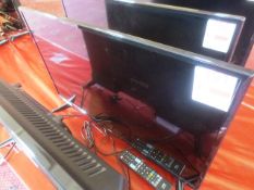 JVC 32" LED Backlit LCD TV, model: LT-32C360, with remote (Please note: certain TVs currently have 3