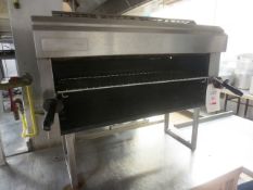 Moorwood Vulcan, stainless steel, gas fired benchtop grill, approx 900mm width