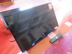 Logik 29" LED TV, model: L29HE12A, with remote and wall mounting brackets (Please note: certain