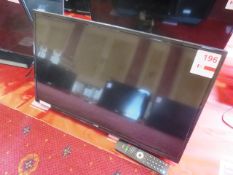 Logik 32" LED TV, model: L32HE15, with remote (Please note: certain TVs currently have 3 amp plug