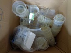 Nalgene plastic measuring containers and others, contents as shown in image (ref: WA12125)