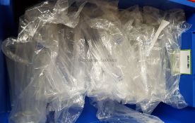 Plastic 25ml measuring tubes, contents as shown in image