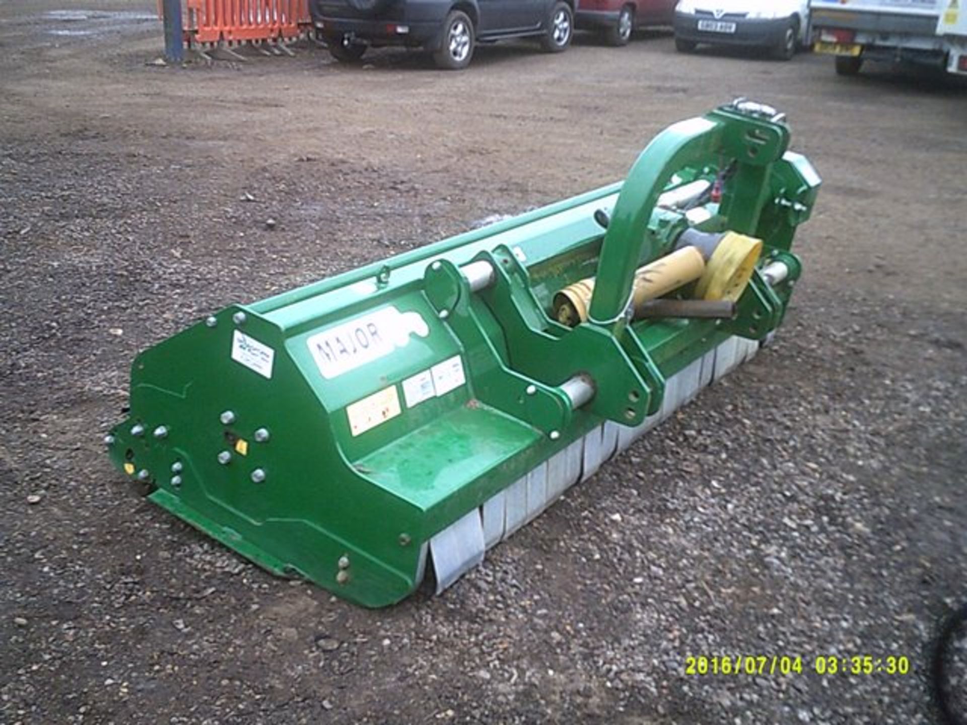 Major MJ24 heavy duty flail mower. Serial no. HR13332, year 2014 - Image 2 of 6