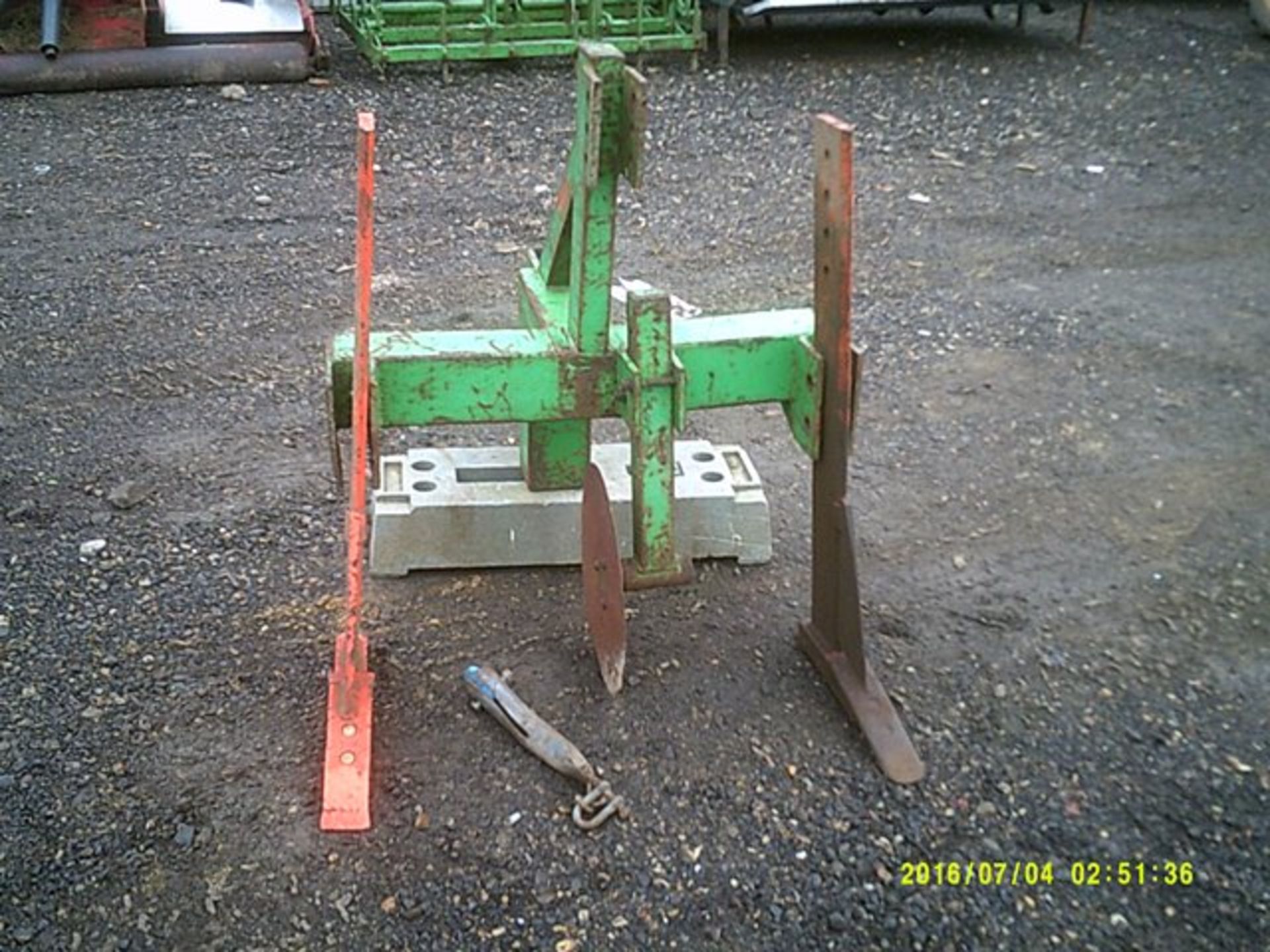 Browns single leg mole plough - Image 4 of 4