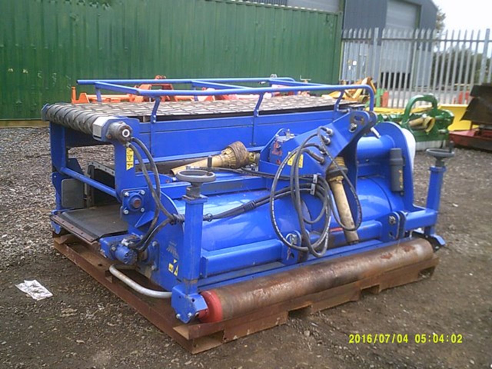 Koro FTM 2000 field top maker fitted with terra plane rotor Serial no. 22135, year 2013