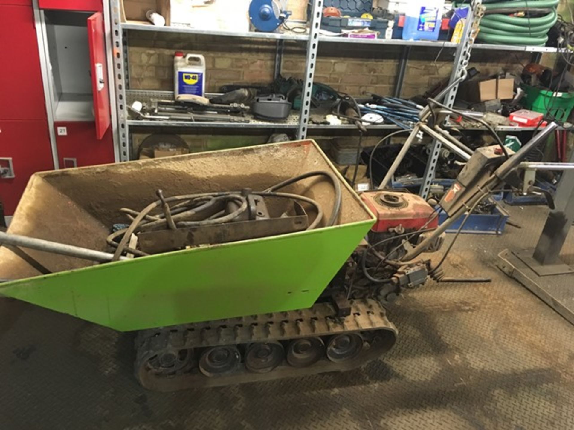 Honda Tracked Barrow (for spares and repairs)