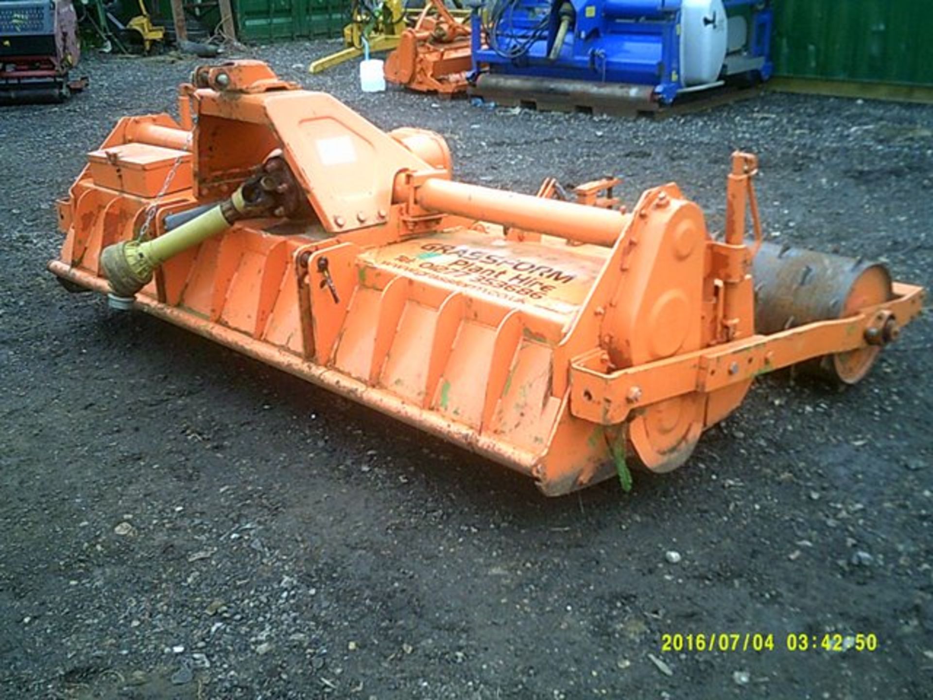 Blec SB 2500 heavy duty stone burier. Serial no. 250248 - Image 2 of 7