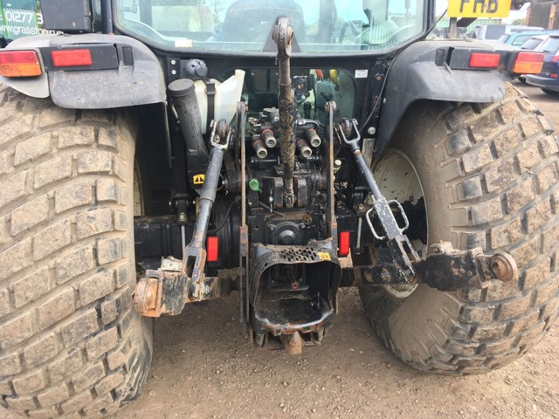 New Holland T4020 tractor fitted with grassland tyres, creep speed gear box, 2 no. exterior - Image 11 of 11