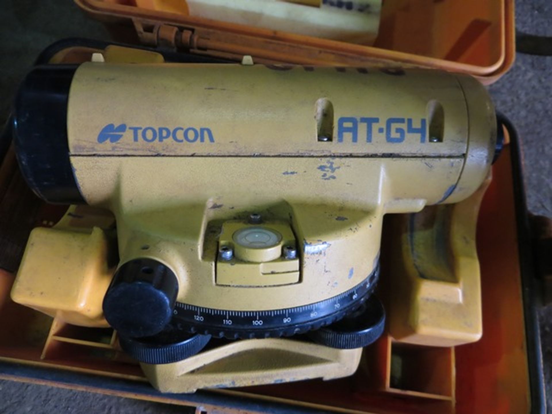 Topcon AT-G4 Builders Level s/n LN7636 c/w Tripod - Image 2 of 2