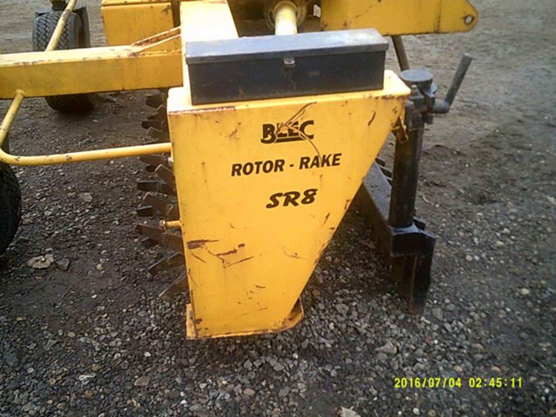 Blec SR8 stone rake, 2.55m wide approx. - Image 6 of 7