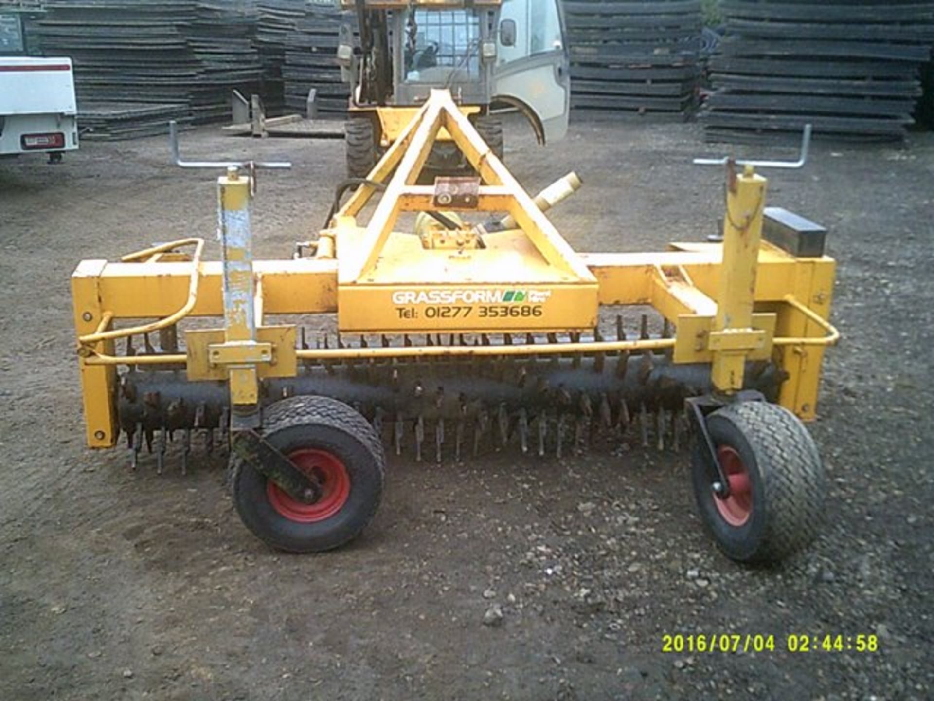 Blec SR8 stone rake, 2.55m wide approx. - Image 5 of 7