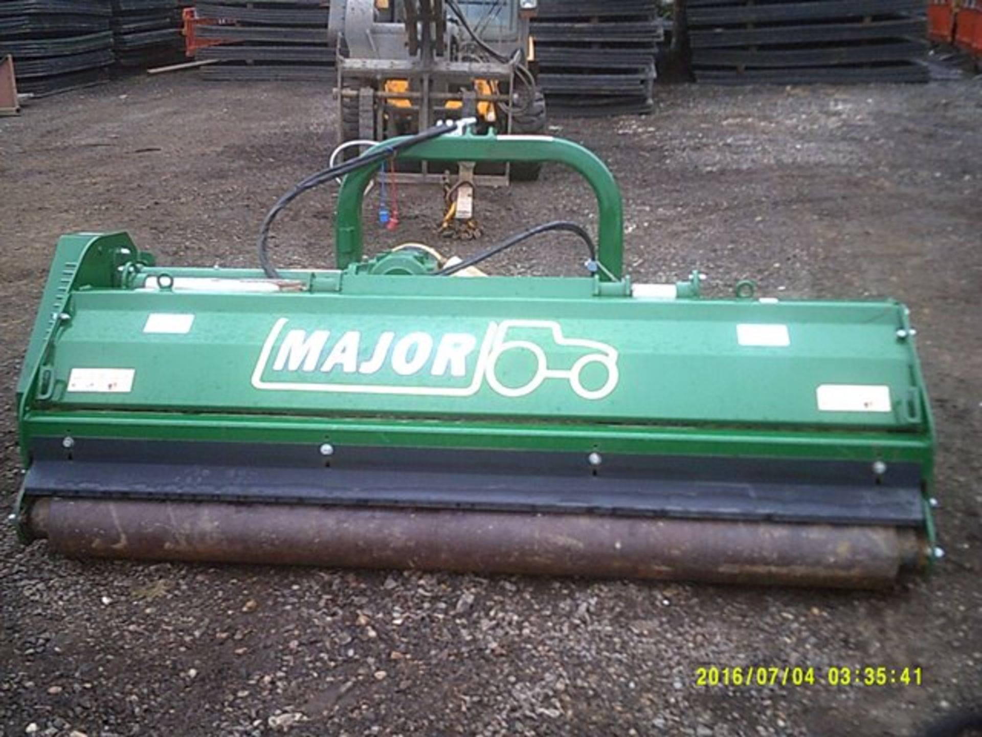 Major MJ24 heavy duty flail mower. Serial no. HR13332, year 2014 - Image 3 of 6