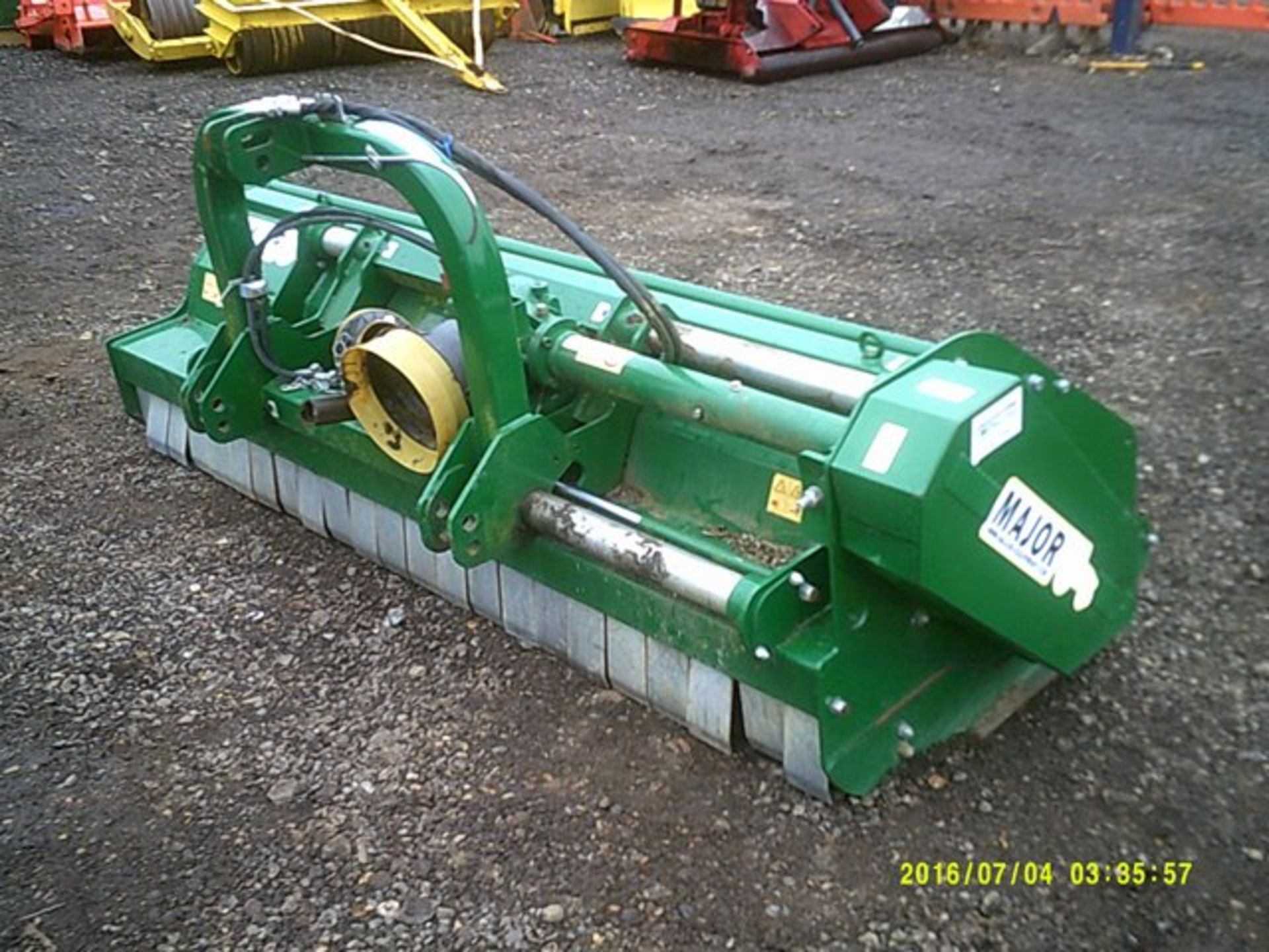 Major MJ24 heavy duty flail mower. Serial no. HR13332, year 2014 - Image 4 of 6