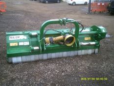 Major MJ24 heavy duty flail mower. Serial no. HR13332, year 2014