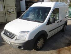 Ford Transit Connect 90 T230 panel van, SWB, reg no: KN61 OKF (2011), recorded mileage: 47,307,