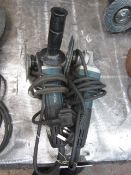 Two Makita 115mm angle grinders, 240v