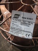 Two part reels of ESAB G3Sil welding wire