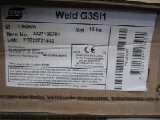 Reel of ESAB 1.0mm G3Sil welding wire