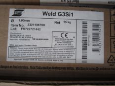 Reel of ESAB 1.0mm G3Sil welding wire