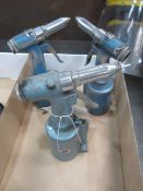 Three various pneumatic riveters