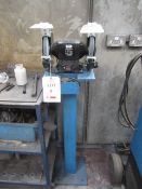 SIP 8" pedestal bench grinder, serial no: P0049175