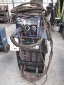 Miller XPS 450 V400 welder, serial no: MB 285153D, with Miller 20 series 24v wire feeder