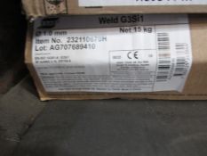 Reel of ESAB 1.0mm G3Sil welding wire