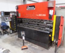 Amada Promecam ITS2 CNC 80 ton x 2.5m upstroking hydraulic press brake, with powered back gauge,