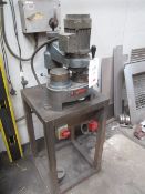 Production Machines Ltd tooling grinder, serial no: 507, mounted on stand