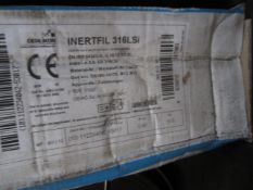Reels of Oerlikon Interfil 316 LSi, 0.8mm