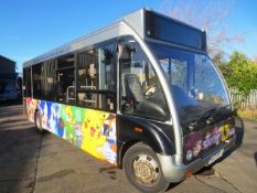 Optare Solo 23 seater/11 standing (1 wheelchair for 5 standing) service bus, type M780, with blue/