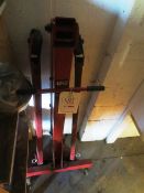 Sealey mobile hydraulic engine hoist (Please note: This item has no record of Thorough