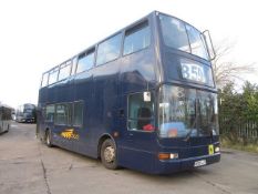 Volvo Plaxton President double decker service bus, capacity 81 including driver plus 12 standing,