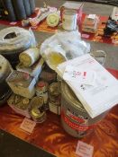 Assorted primers, paint etc., as lotted (unused)