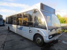 Optare Solo 31 seater/20 standing (1 wheelchair for 5 standing) service bus, type M950, with blue