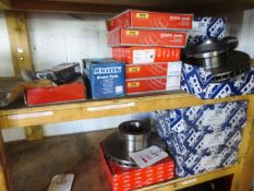 Assorted brake discs and pads by TTL, Lumag, Universal Components, Juratek - 8 discs, 7 sets of