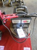 Sealey 500 amp carbon pile load tester with two electrical extension reels