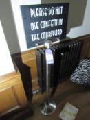 Stainless steel Sign/Stand