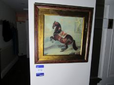 “Horse” framed Artwork, 460mm x 460mm