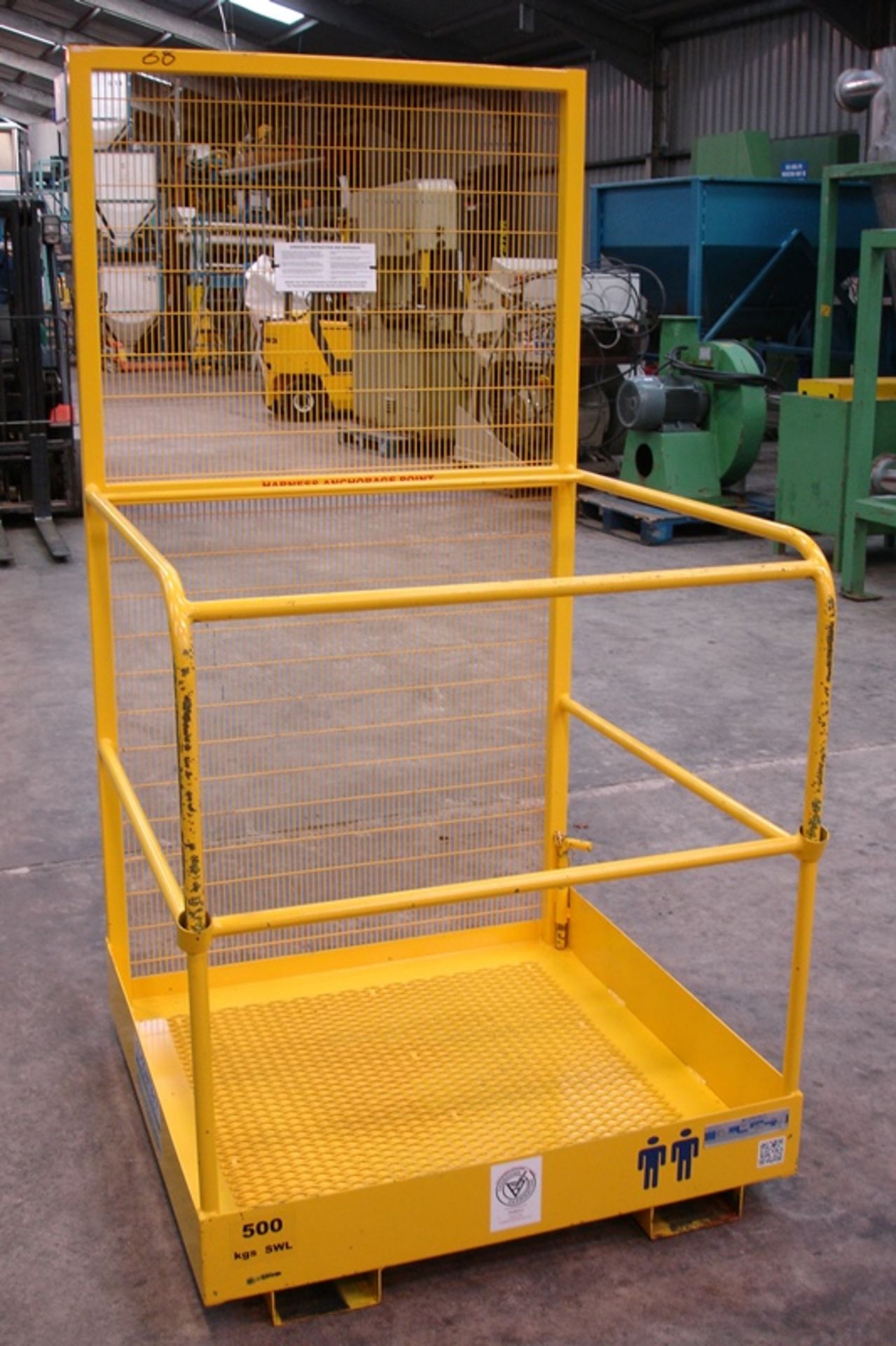 Contact Forklift Safety Cage