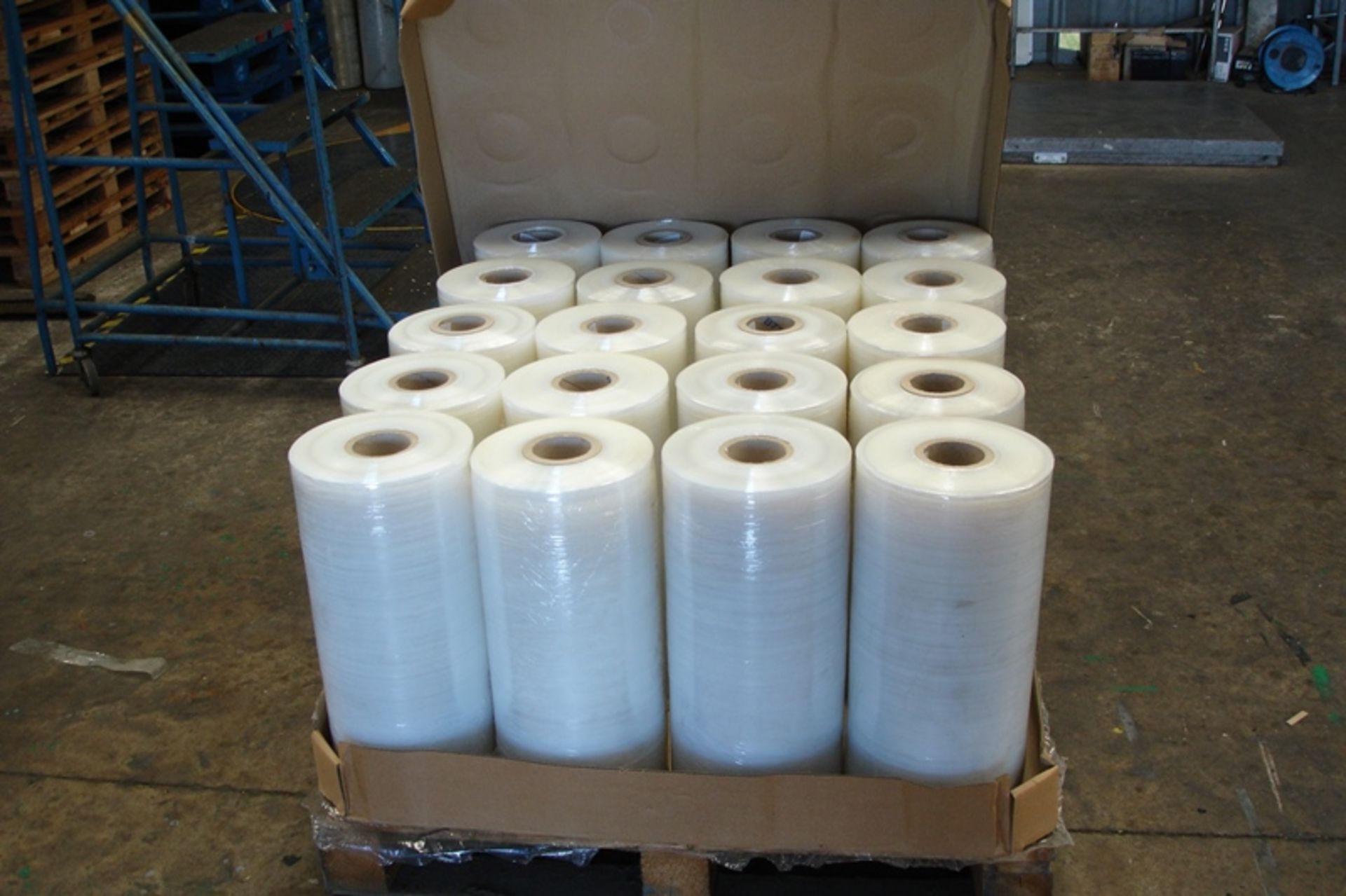 Pallet of Stretch Wrap for pallet wrapping machines