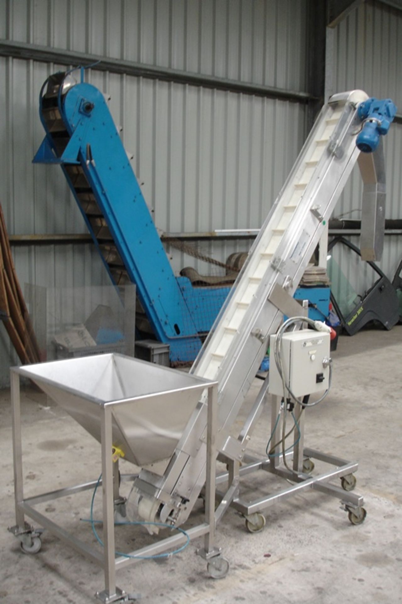 Mobile fully Stainless Steel Uplift Conveyor - Image 2 of 4