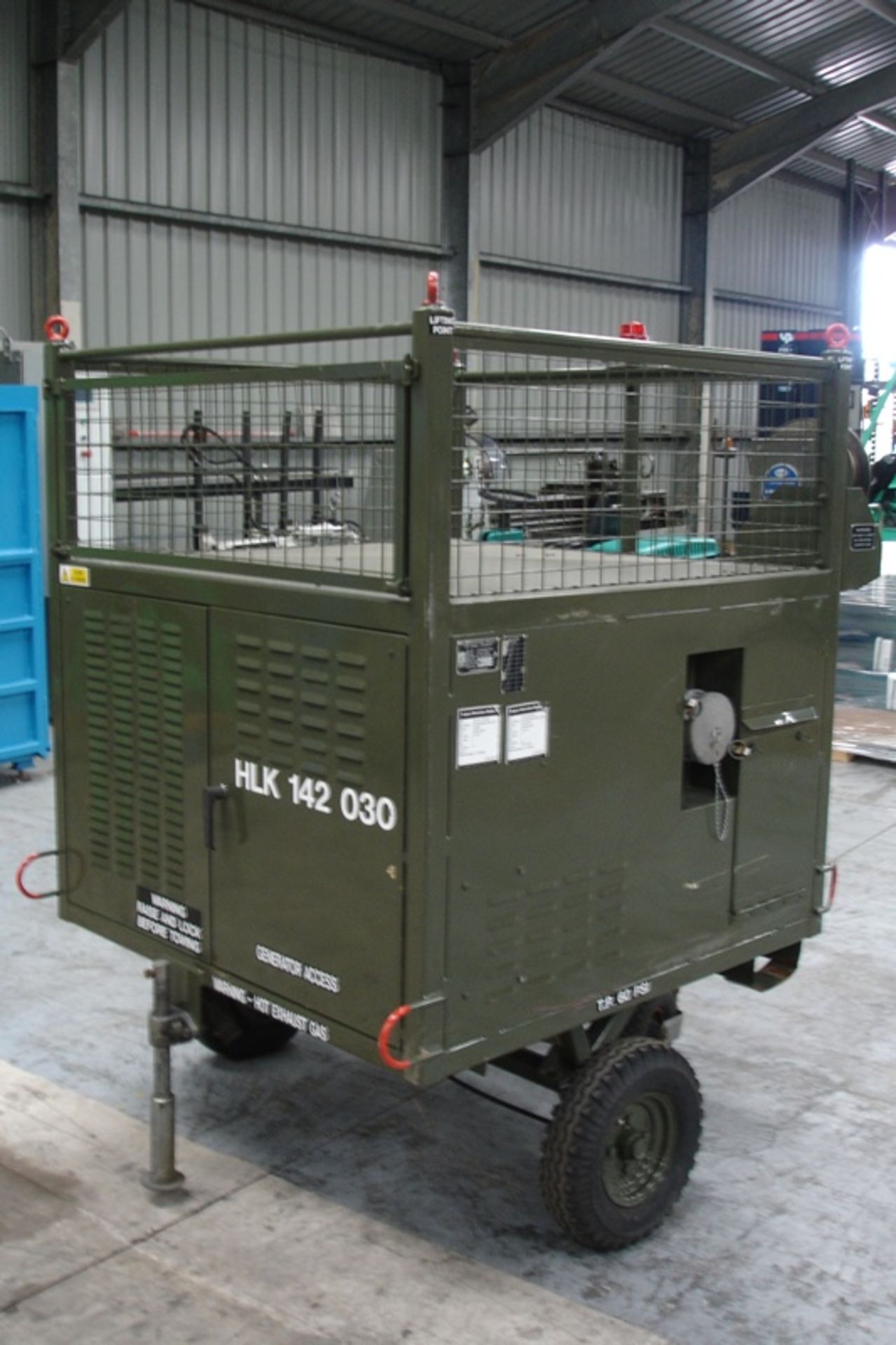 Trailer mounted Generator/industrial Dehumidifier - Image 4 of 6