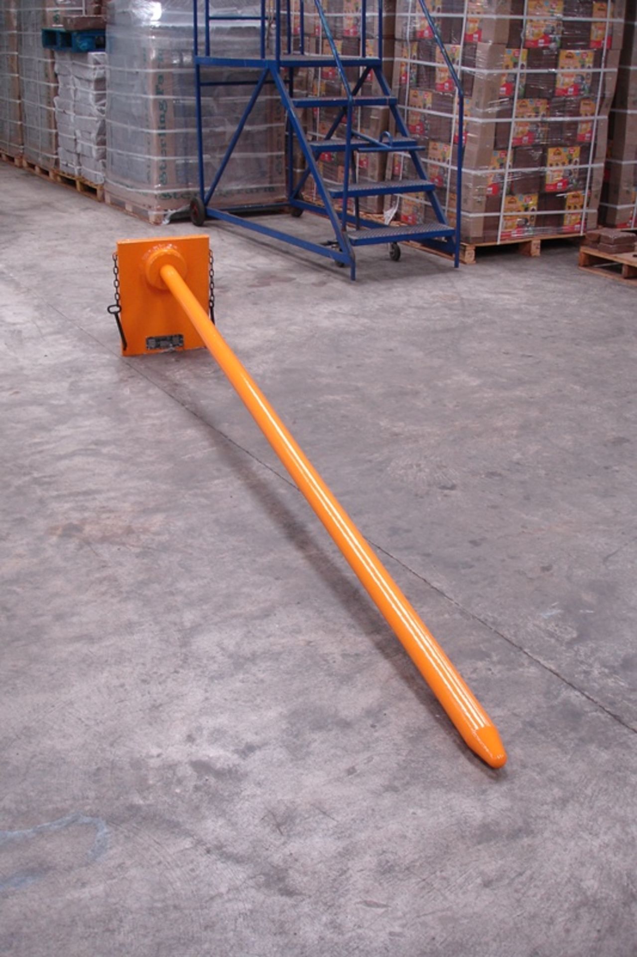 Carpet pole Forklift attachment